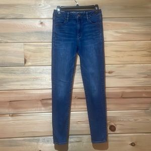 American Eagle super hi-rise jeggings